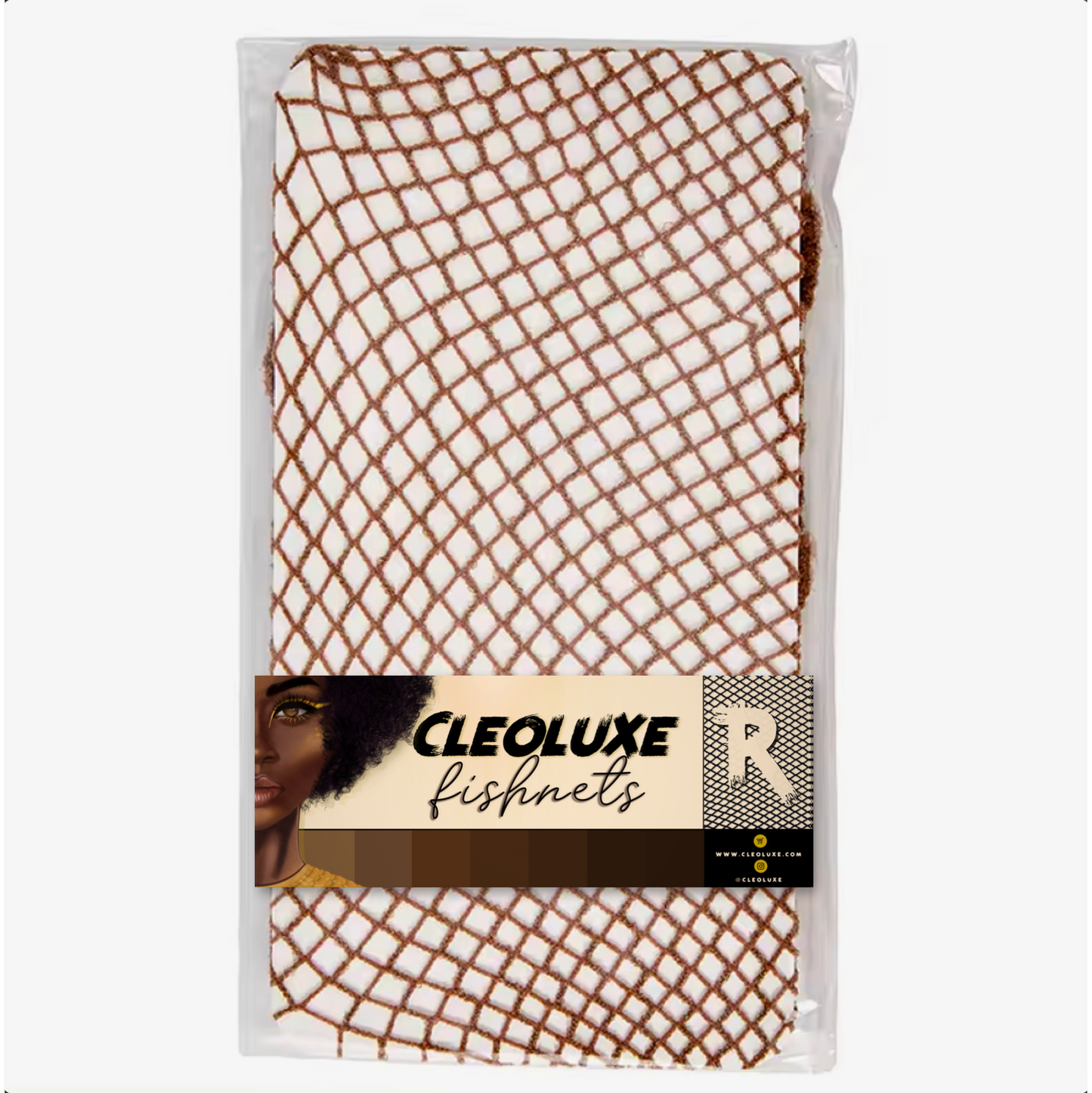 LUXE Glitter Skintone Fishnets